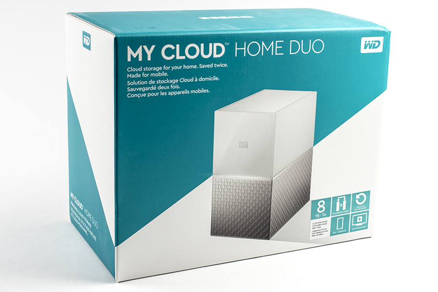 wd my cloud home duo confezione